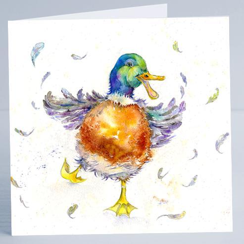 Duck Card-Sheila Gill Fine Art