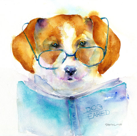 Dog Card-Sheila Gill Fine Art