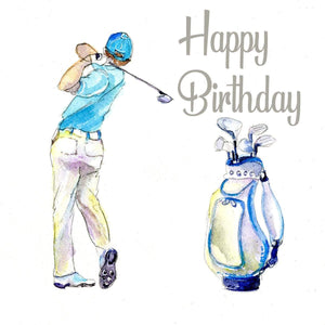 Happy Birthday Golf Card