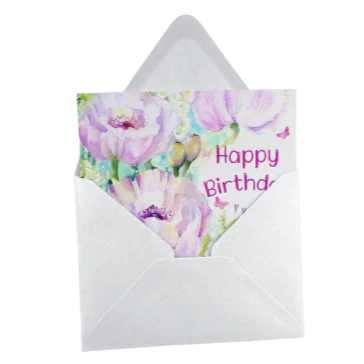 Happy Birthday Poppy Greeting Card