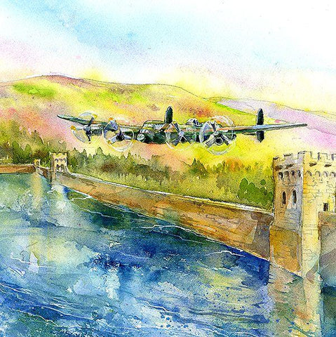 Airoplane Lancaster bomber Print