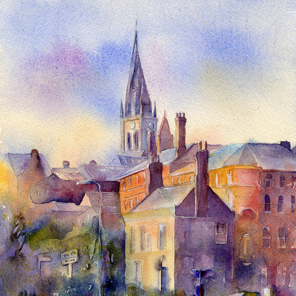 The Crooked Spire St Marys Chesterfield Card