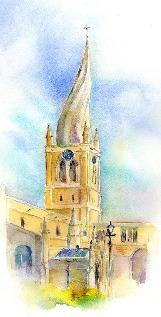 The Crooked Spire Chesterfield Card