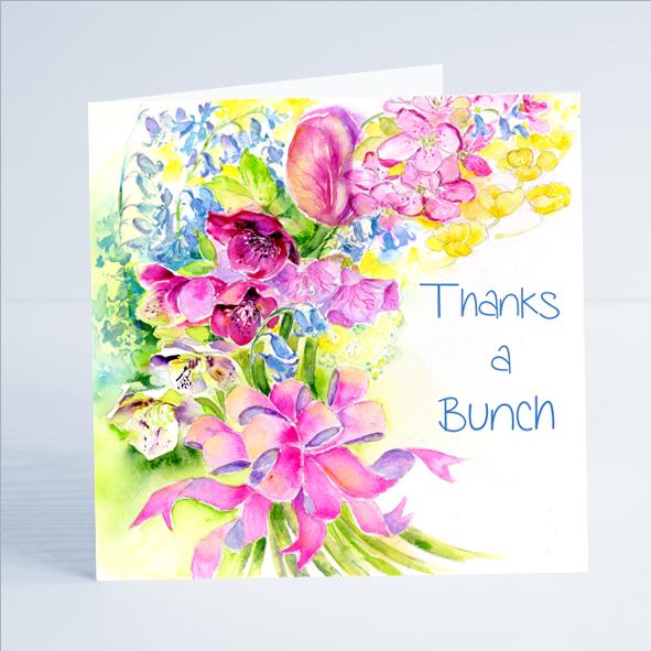 Thank You Flower Card