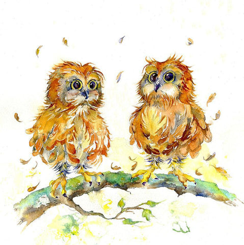 Owl Card-Sheila Gill Fine Art