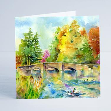 Ashford in the Water Card-Sheila Gill Fine Art