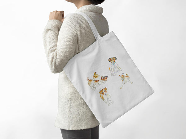 Dog -  Jack Russell - Tote Bag
