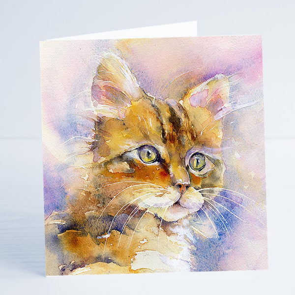 Cat Card-Sheila Gill Fine Art