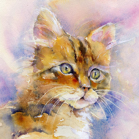 Cat Card-Sheila Gill Fine Art