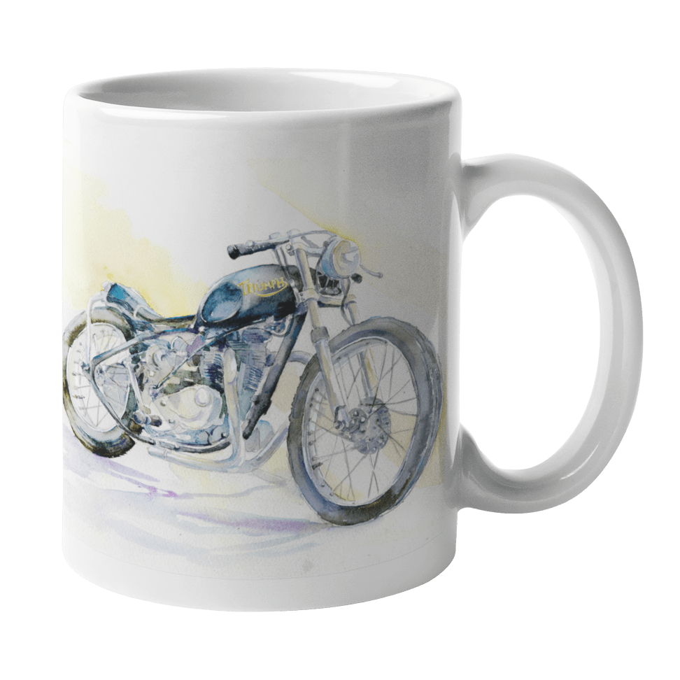 Classic British Motorbike Mug