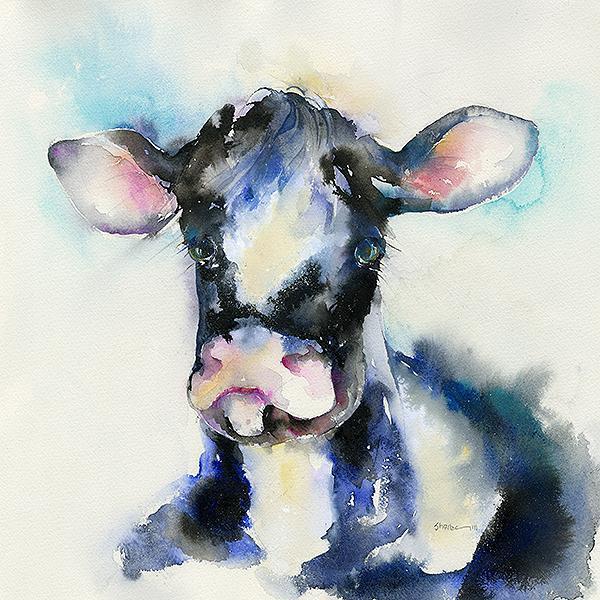 Cow Card-Sheila Gill Fine Art