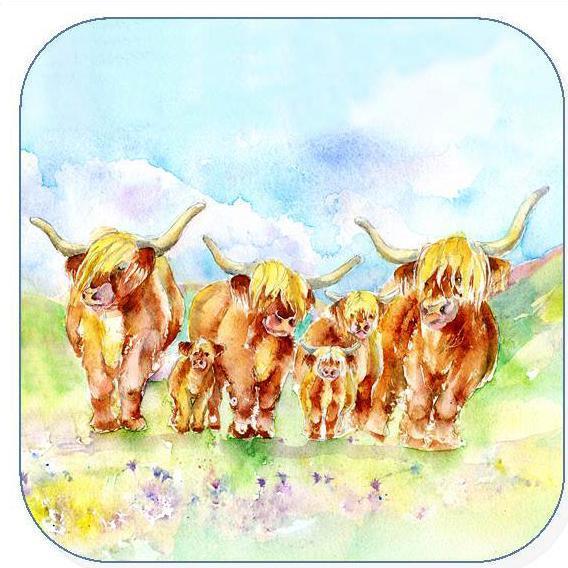 Cows - Coaster