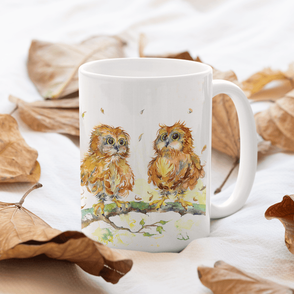 Cute Owl Ceramic Mug