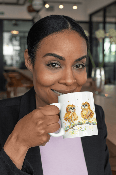 Cute Owl Ceramic Mug