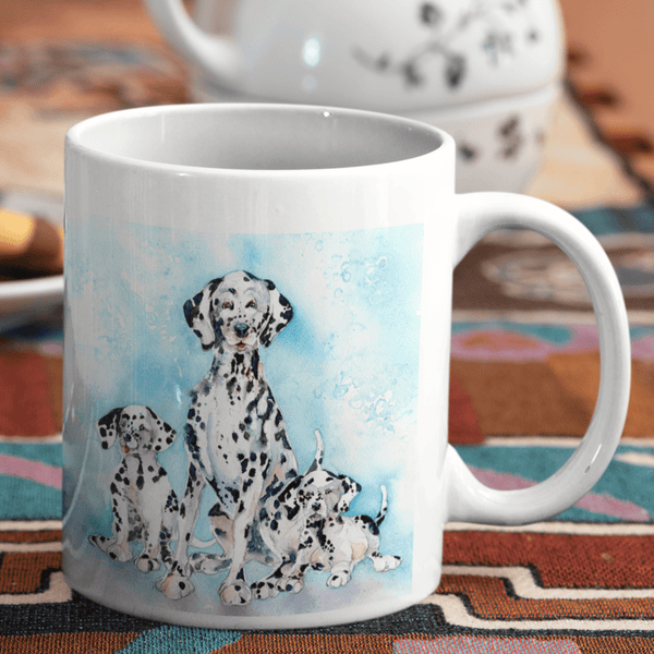 Dalmatian Dogs Ceramic Mug