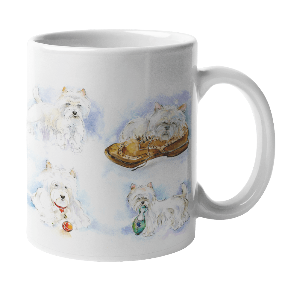 Dog West Highland Terrier Ceramic Mug