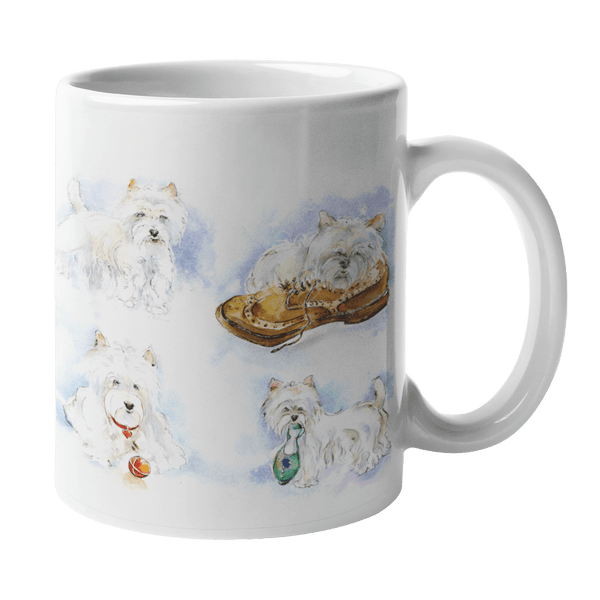Dog West Highland Terrier Ceramic Mug