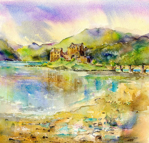 Eilean Donan Castle Card-Sheila Gill Fine Art