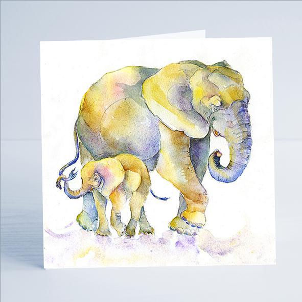 Elephant Card-Sheila Gill Fine Art