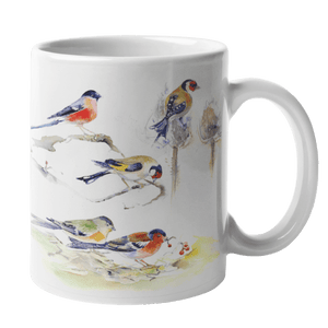 Finches Ceramic Mug