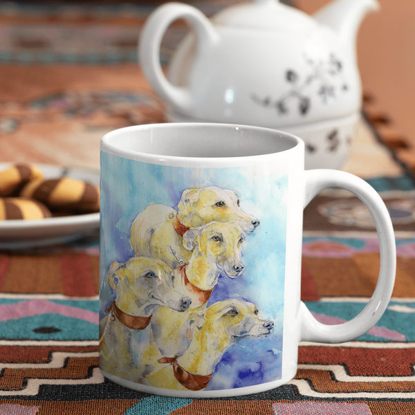 Greyhounds Ceramic Mug