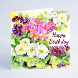 Happy Birthday - Card-Sheila Gill Fine Art