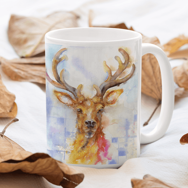 Highland Stag Ceramic Mug