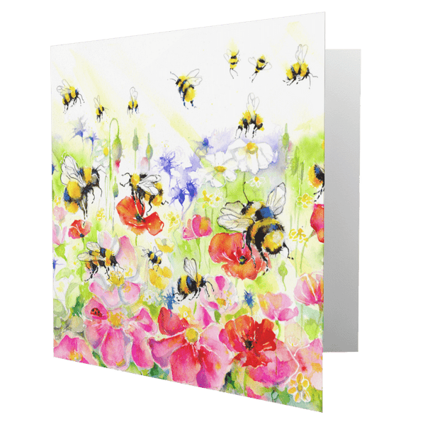 Honey Bees Card