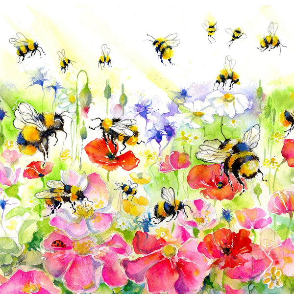 Honey Bees Card