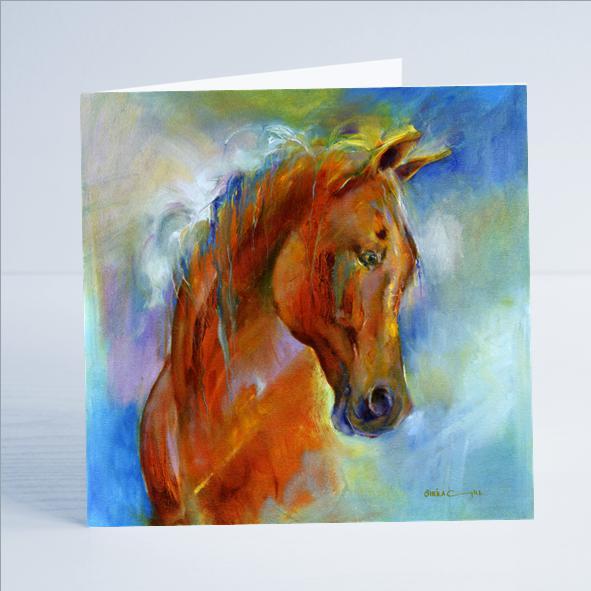 Horse - Card-Sheila Gill Fine Art