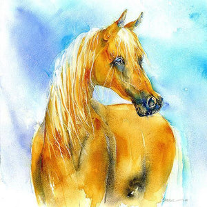 Horse - Free Spirit - Card-Sheila Gill Fine Art