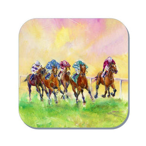 Horse Racing Coaster (Corked Back)