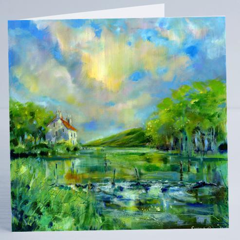 Lake House - Card-Sheila Gill Fine Art