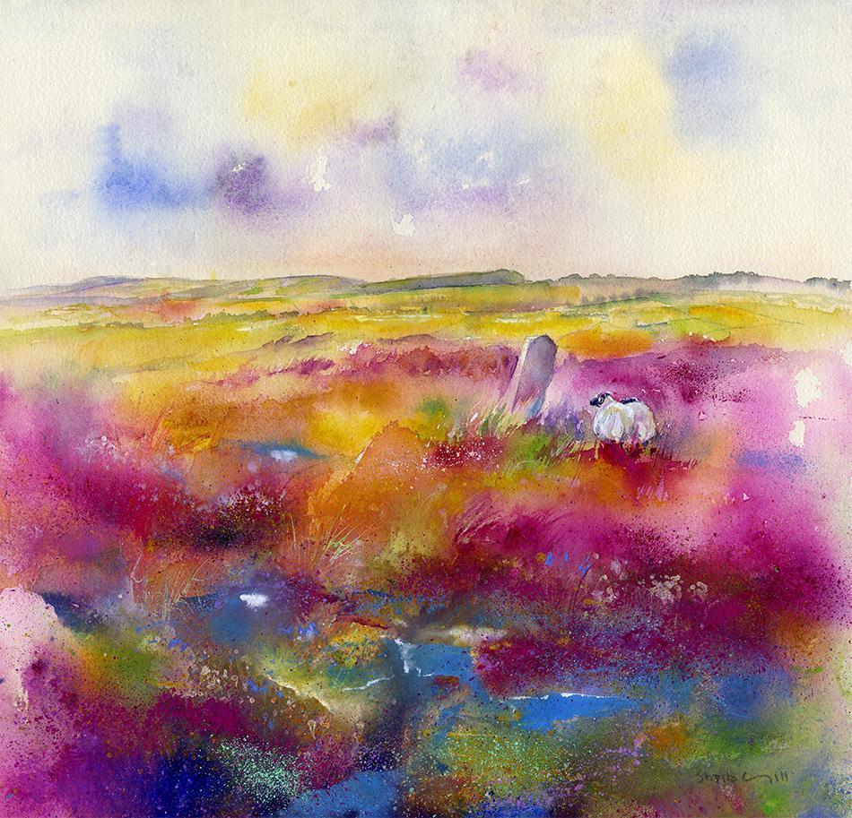 Landscape Beeley Moor  Print