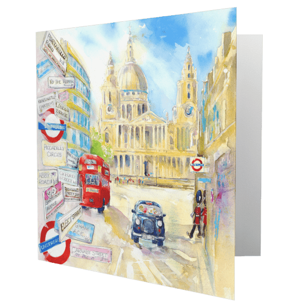 London Greeting Card