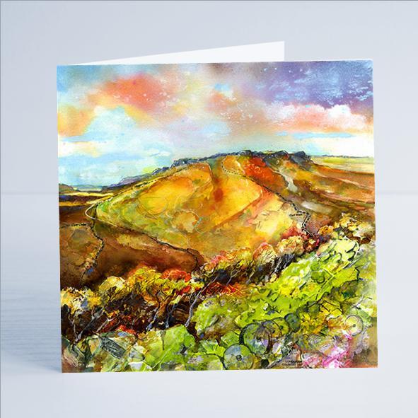 Longshaw - Derbyshire - Card-Sheila Gill Fine Art