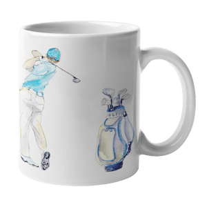Men's Golf Ceramic Mug