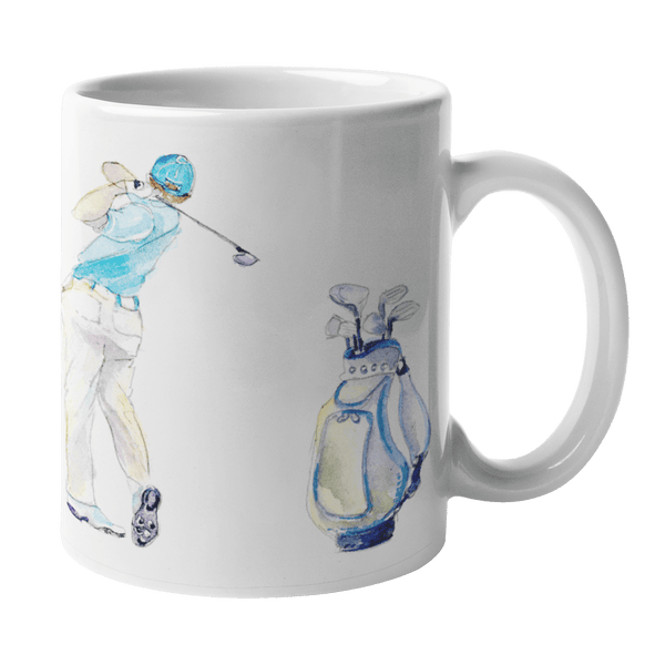 Men's Golf Ceramic Mug