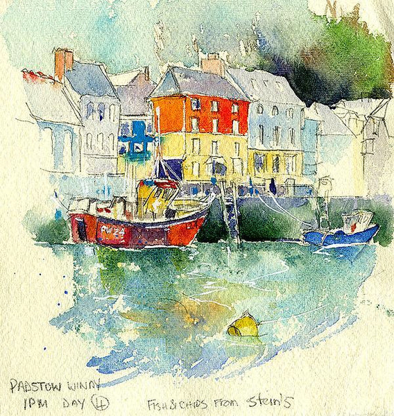 Padstow - Card-Sheila Gill Fine Art