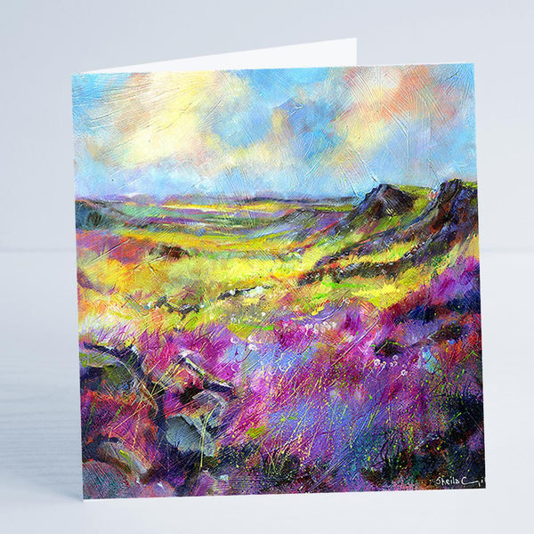 Peak District Derbyshire - Card-Sheila Gill Fine Art