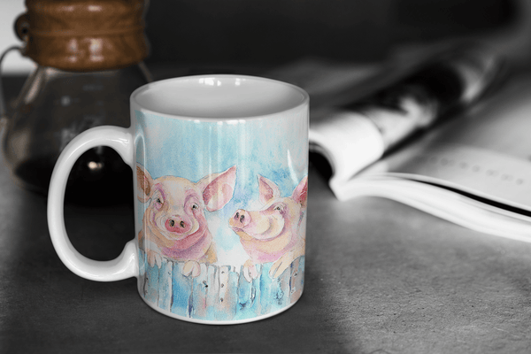 Pigs Ceramic Mug