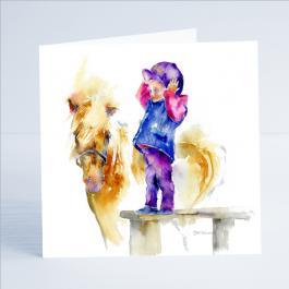 Pony - Card.-Sheila Gill Fine Art