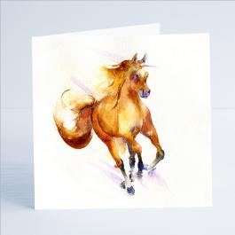 Pony - Card-Sheila Gill Fine Art