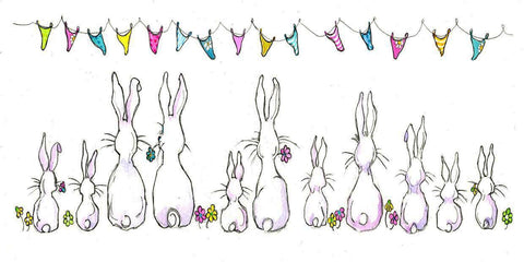 Rabbit Card-Sheila Gill Fine Art