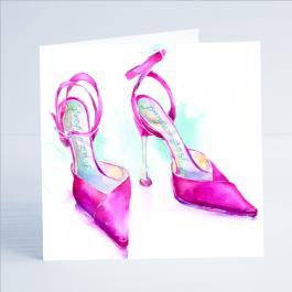 Shoes - Card-Sheila Gill Fine Art