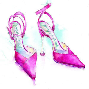 Shoes - Card-Sheila Gill Fine Art