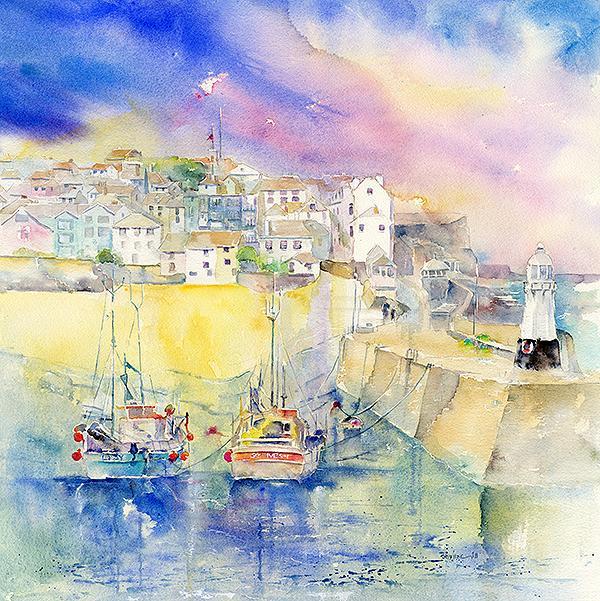 St Ives Cornwall - Card-Sheila Gill Fine Art