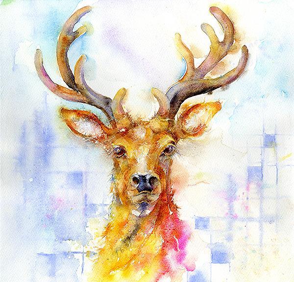 Stag Print