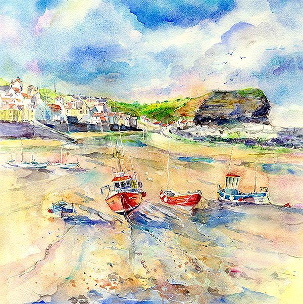 Staithes Yorkshire Print