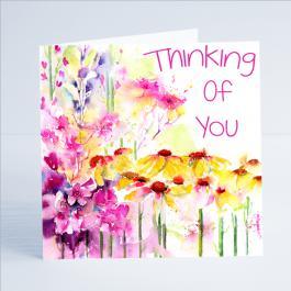 Thinking Of You - Card-Sheila Gill Fine Art